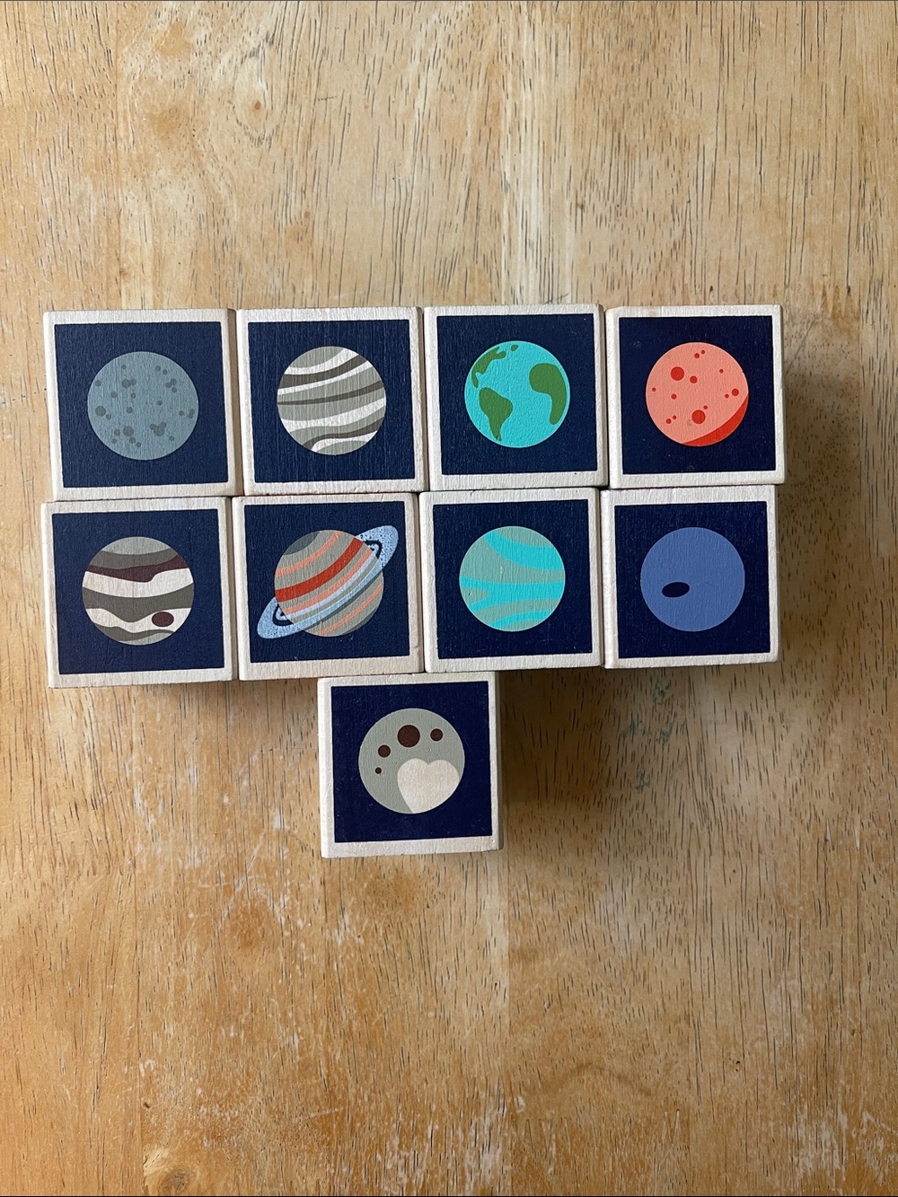 Uncle Goose Planet wooden blocks